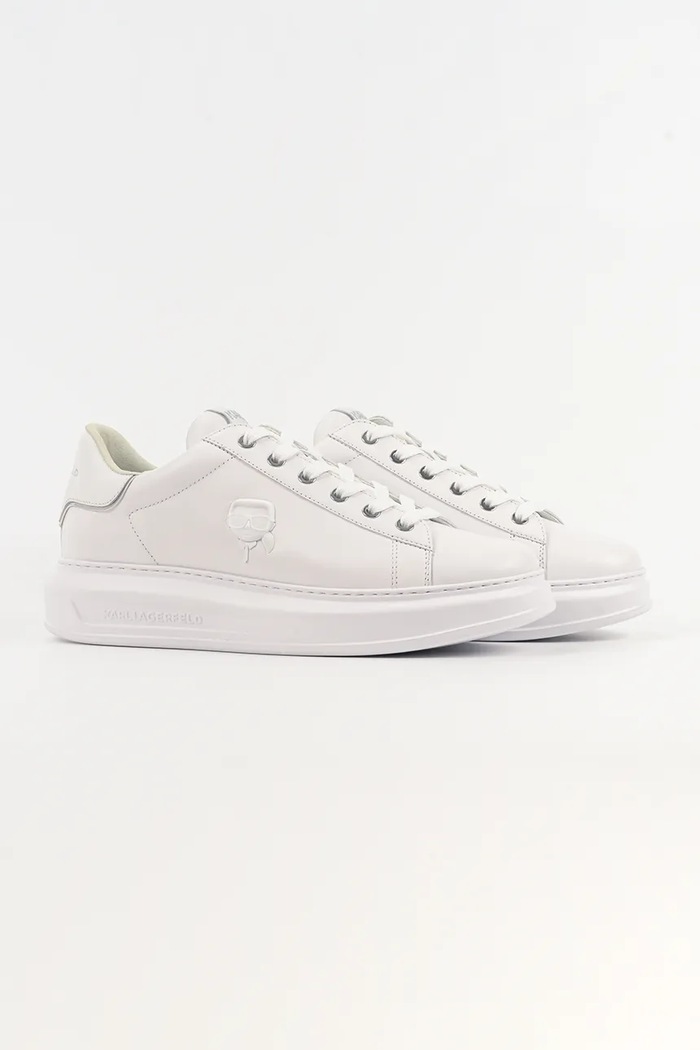 Кожени маратонки Karl Lagerfeld KAPRI NFT KL52570N.01W бял SS26