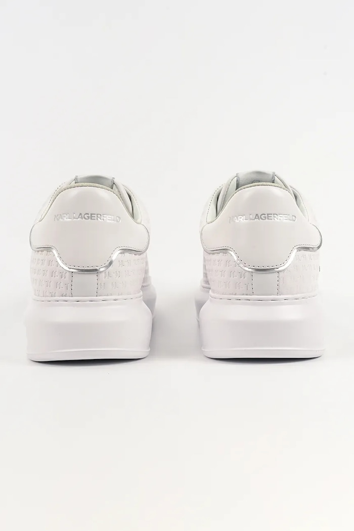 Обувки Кожени маратонки Karl Lagerfeld KAPRI KL KL52536K.011 бял