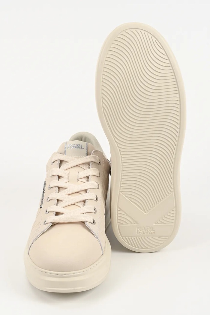 Nubukové tenisky Karl Lagerfeld KAPRI KL52547K.2T1 béžová