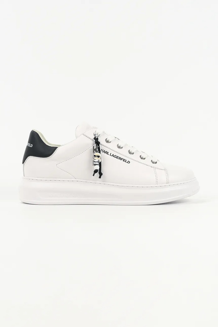 Karl Lagerfeld sneakersy skórzane KAPRI pozostałe biały KL52516.011