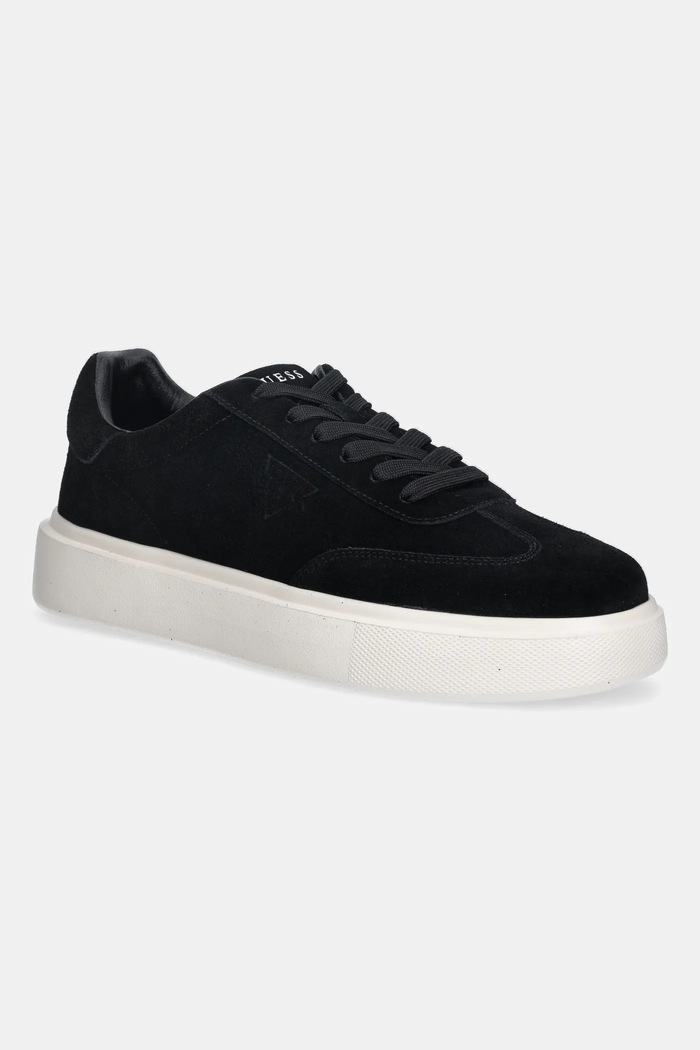 Замшевые кроссовки Guess PLAZA остальные чёрный FMFPLA.SUE12.BLACK