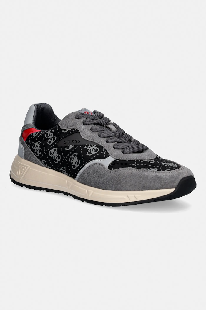 Sneakers Guess ARIA συνθετικό γκρί FMPARA.FAL12.DBLAC