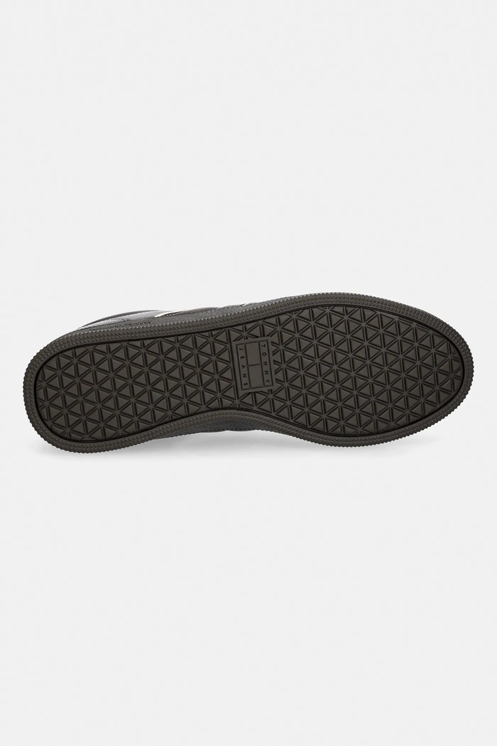Tommy Jeans sneakersy skórzane THE GREENWICH EDGE STITCHING EM0EM01708 brązowy