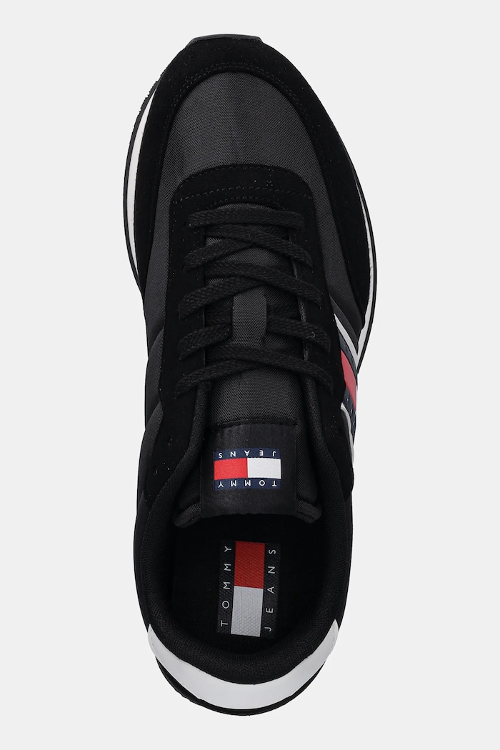 Tommy Jeans TJM CLASSIC RUNNER tenisky pánske čierna EM0EM01709