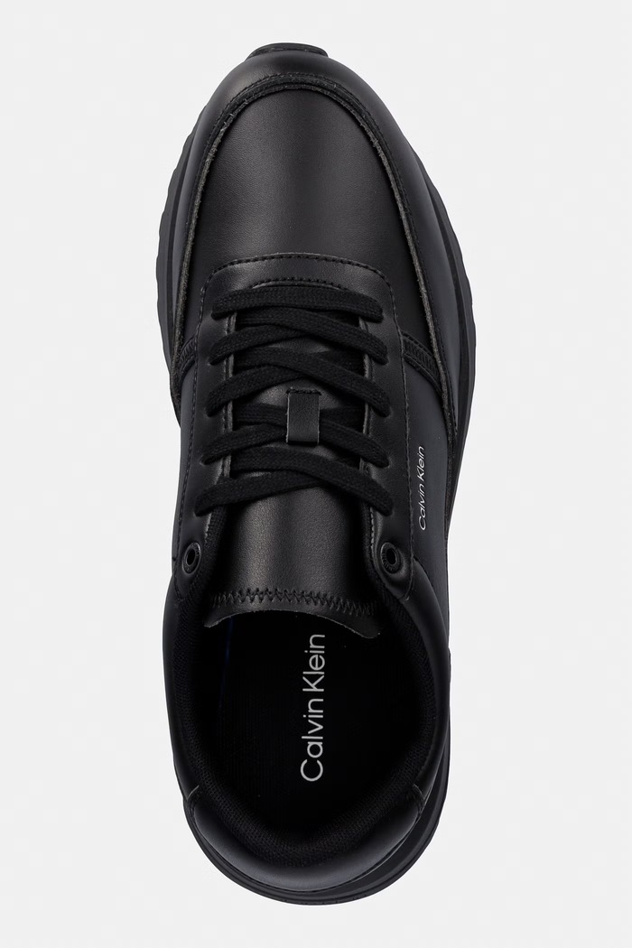 Pánske tenisky Calvin Klein CITY RUNNER LACEUP LTH čierna HM0HM02146