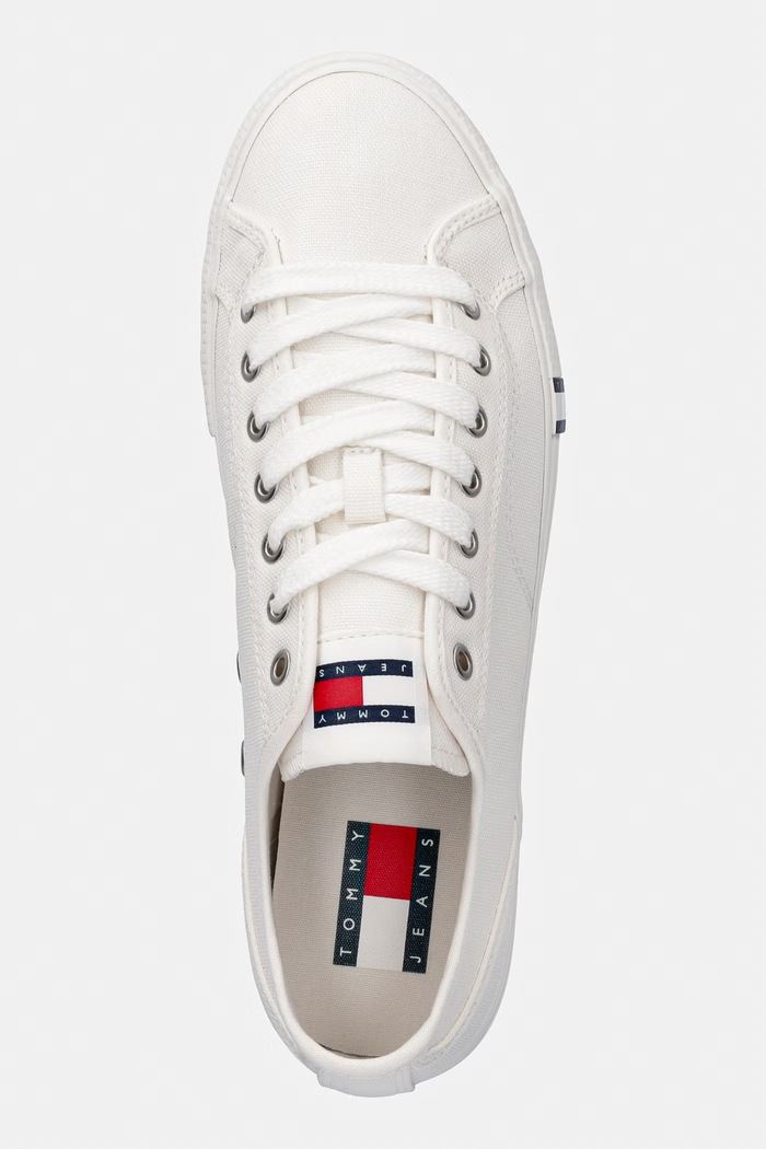 Tommy Jeans ARCHIVE VULC Y2K teniși pentru bărbați alb EM0EM01674