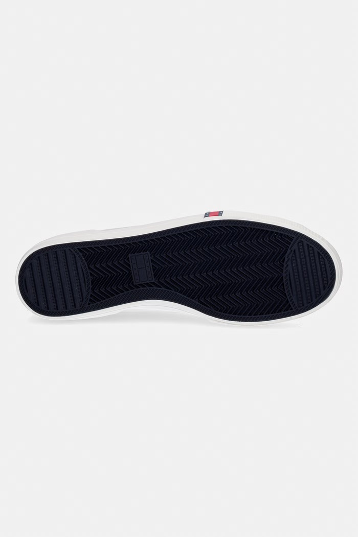 Tommy Jeans ARCHIVE VULC. Y2K LONG LACE teniși pentru bărbați, din piele EM0EM01676 alb