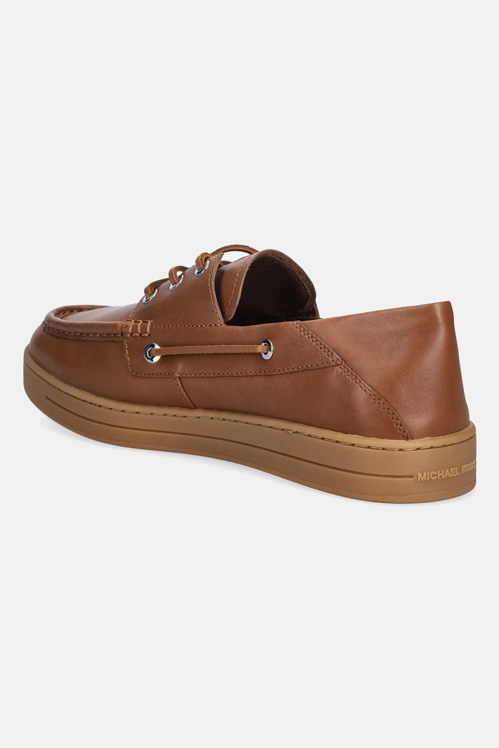 Scarpe Michael Kors mocassini in pelle Aiden Slip On 42R6ADFS1L.230 marrone
