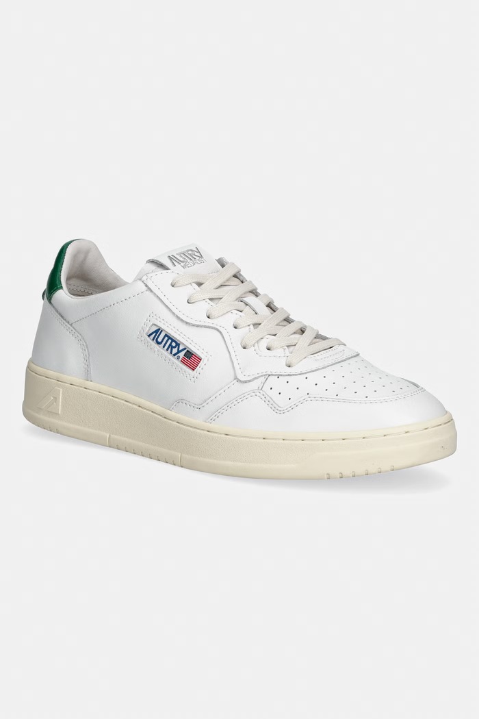 AUTRY sneakersy skórzane Medalist Low niska biały AULMLL20