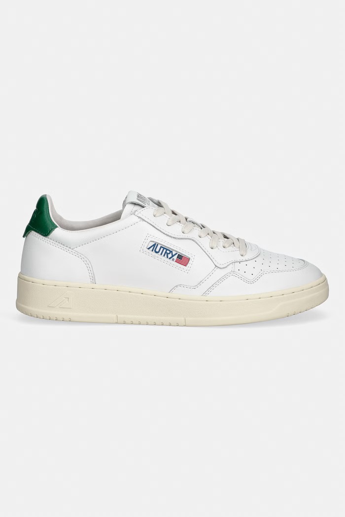 AUTRY sneakersy skórzane Medalist Low AULMLL20 biały AA00