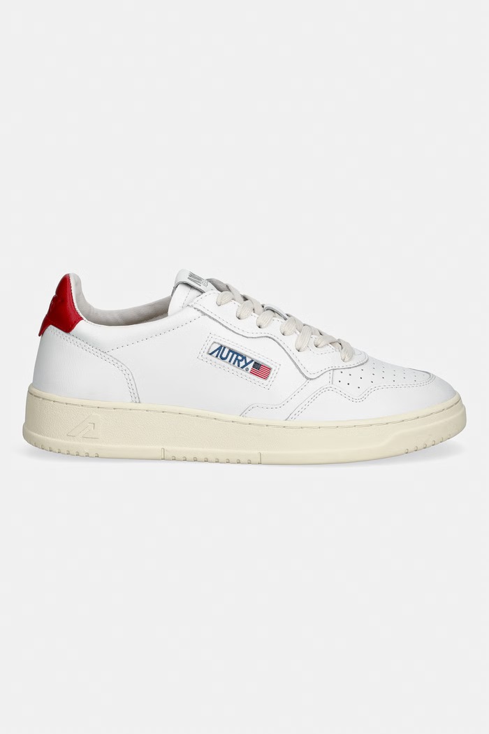 Δερμάτινα sneakers AUTRY Medalist Low AULMLL21 λευκό SS26