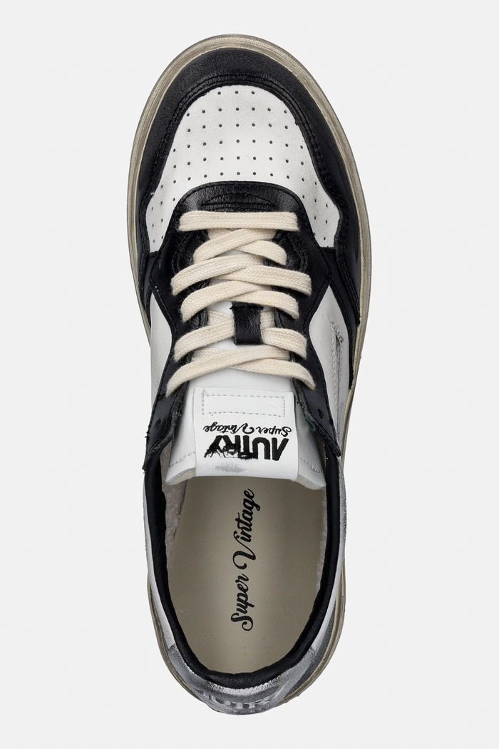 AUTRY Supvint Low sneakers pentru bărbați din piele alb AVLMSV11