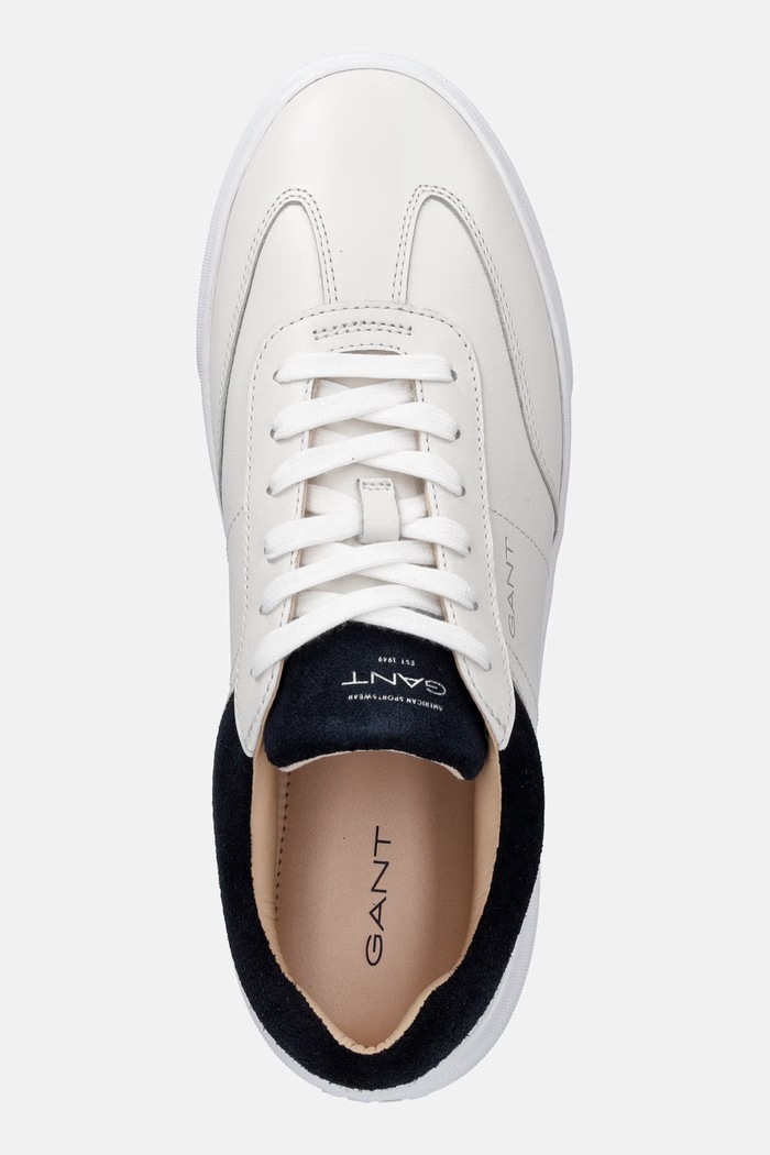 Gant Joree sneakers Ανδρικά δερμάτινα λευκό 32631212.G316