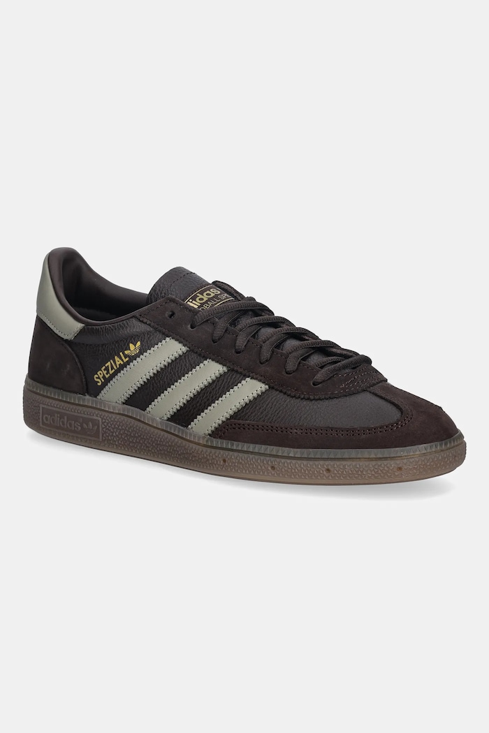 adidas Originals leather sneakers Handball Spezial grain leather black IH6567