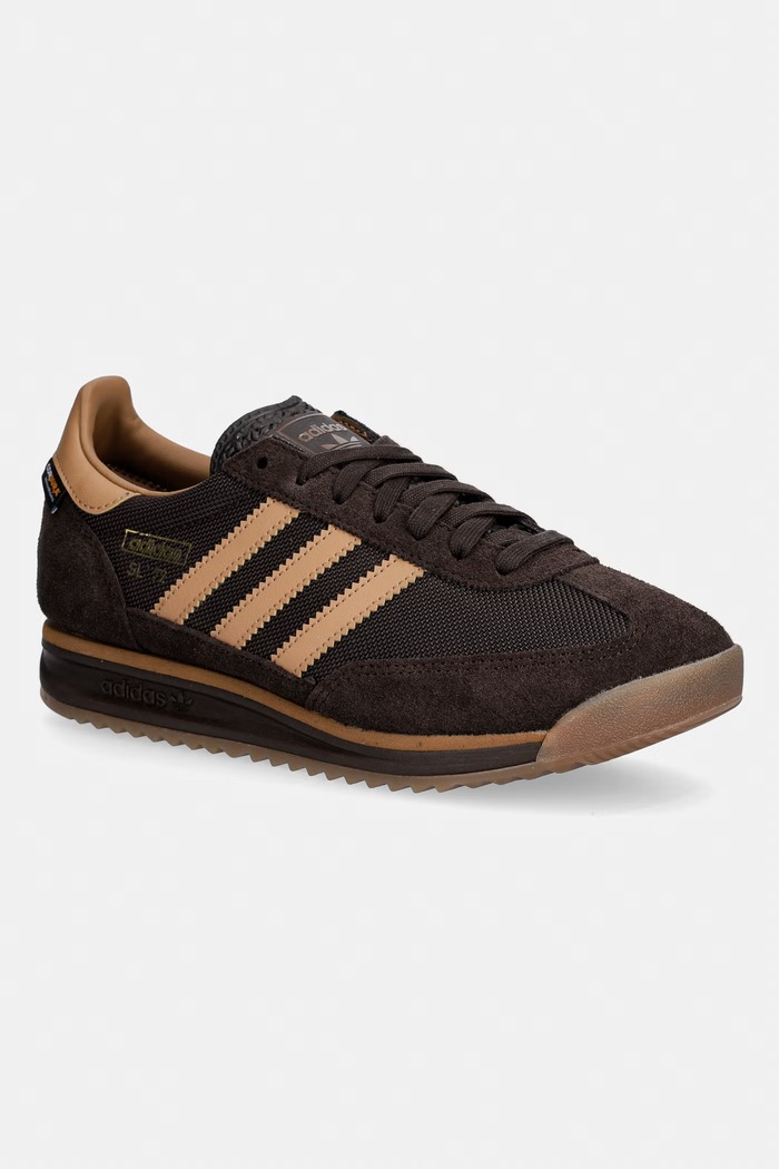 adidas Originals sneakersy SL 72 RS tekstylny brązowy JQ9727
