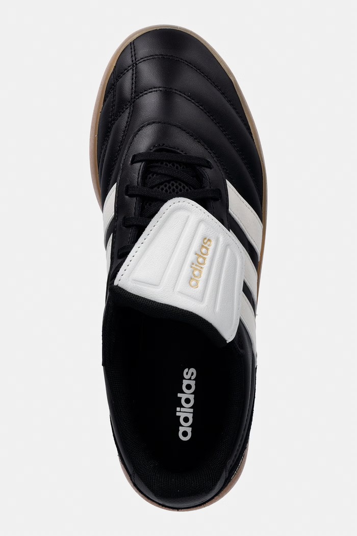 adidas sneakersy skórzane Barreda Mundial czarny HQ2351