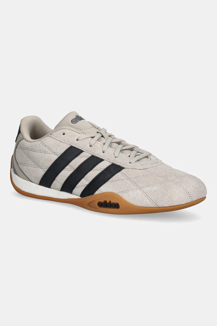 adidas sneakersy zamszowe Adipista imitacja skóry licowej brązowy HQ9164