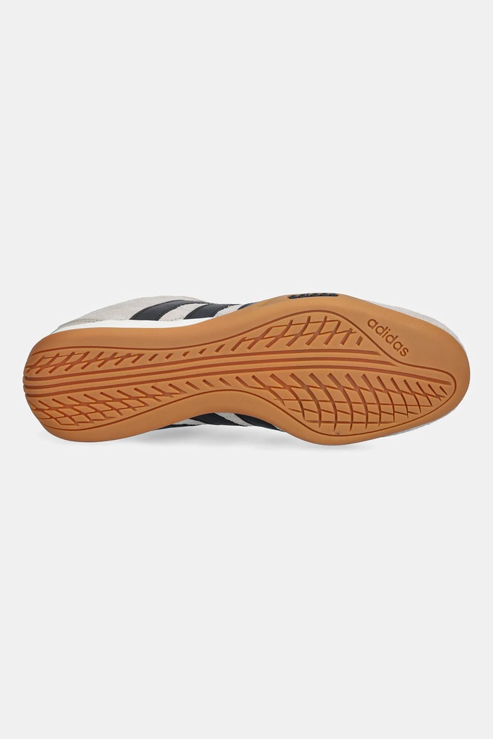 adidas sneakersy zamszowe Adipista HQ9164 brązowy