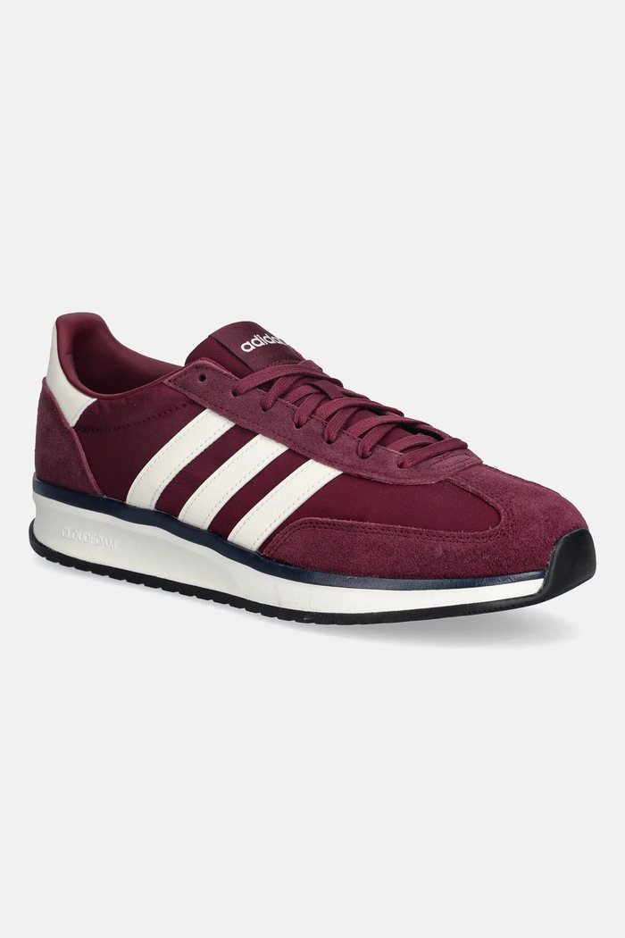Tenisky adidas Run 70s 2.0 semišová koža burgundské JR2384