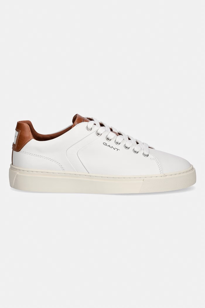 Gant McJulien pánske kožené tenisky 32631228.G28 biela SS26