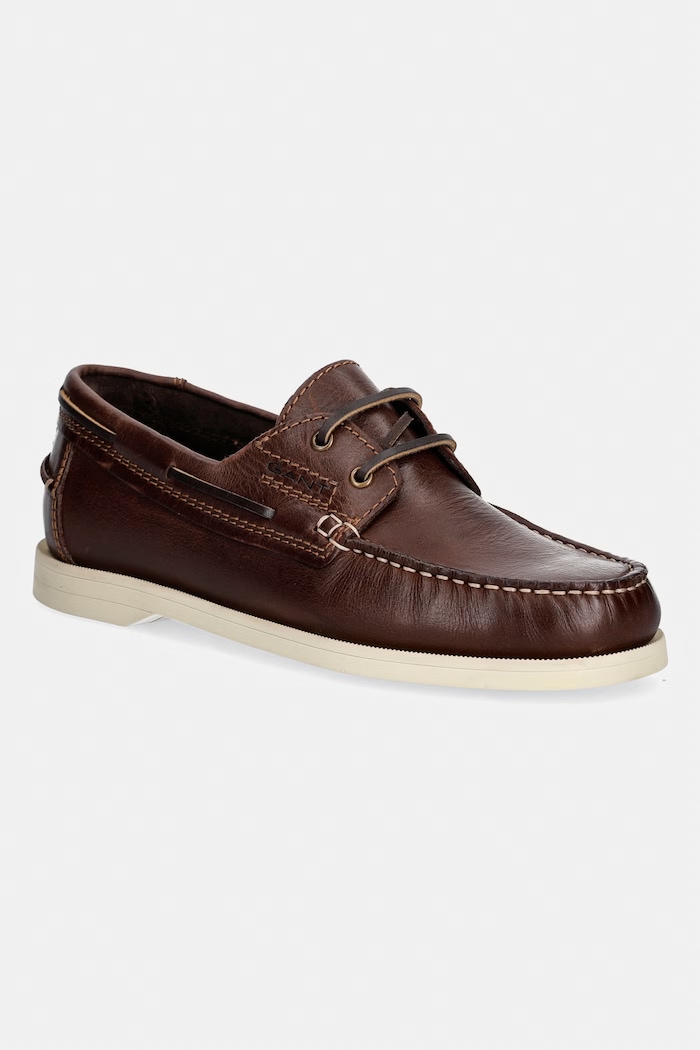 Gant mokasíny pánske kožené Yardport hnedá 32631282.G420