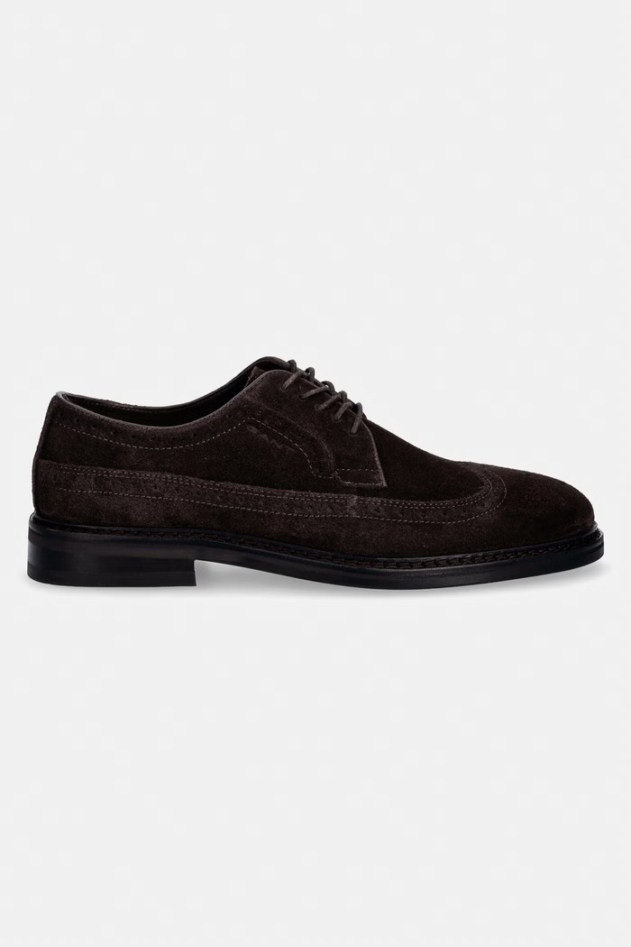 Gant pánske semišové oxfordky Bidford 32633189.G46 hnedá SS26