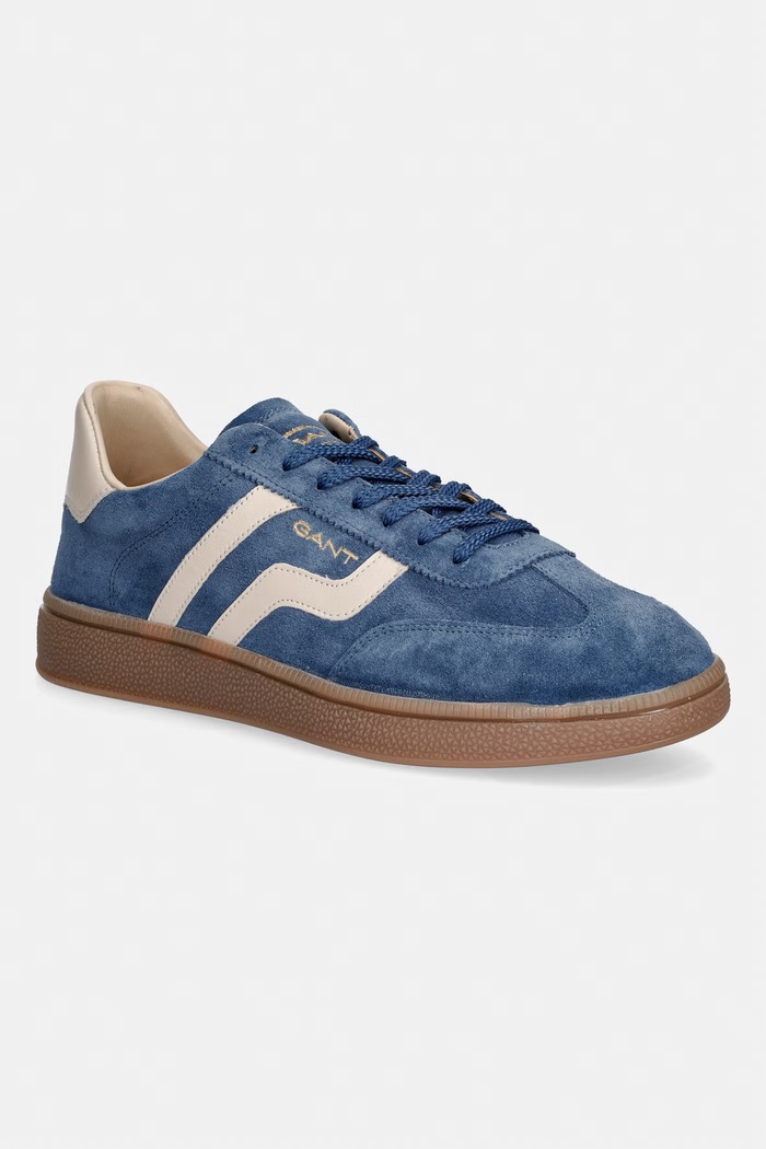 Gant sneakers din piele întoarsă Cuzmo piele întoarsă albastru 32633206.G66