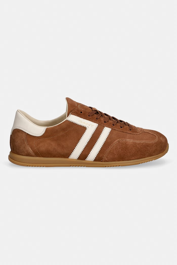 Gant sneakersy zamszowe Spearclub 32633278.G410 brązowy SS26