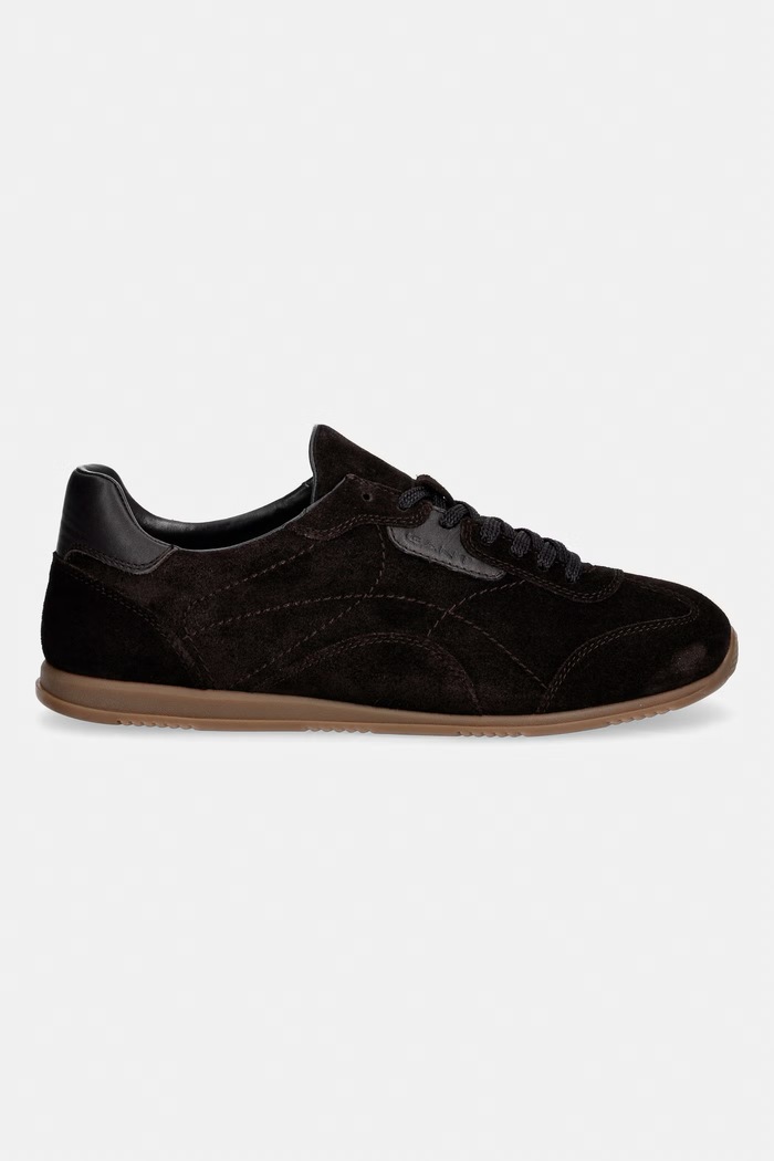 Gant sneakersy zamszowe Spearclub 32633279.G46 brązowy SS26