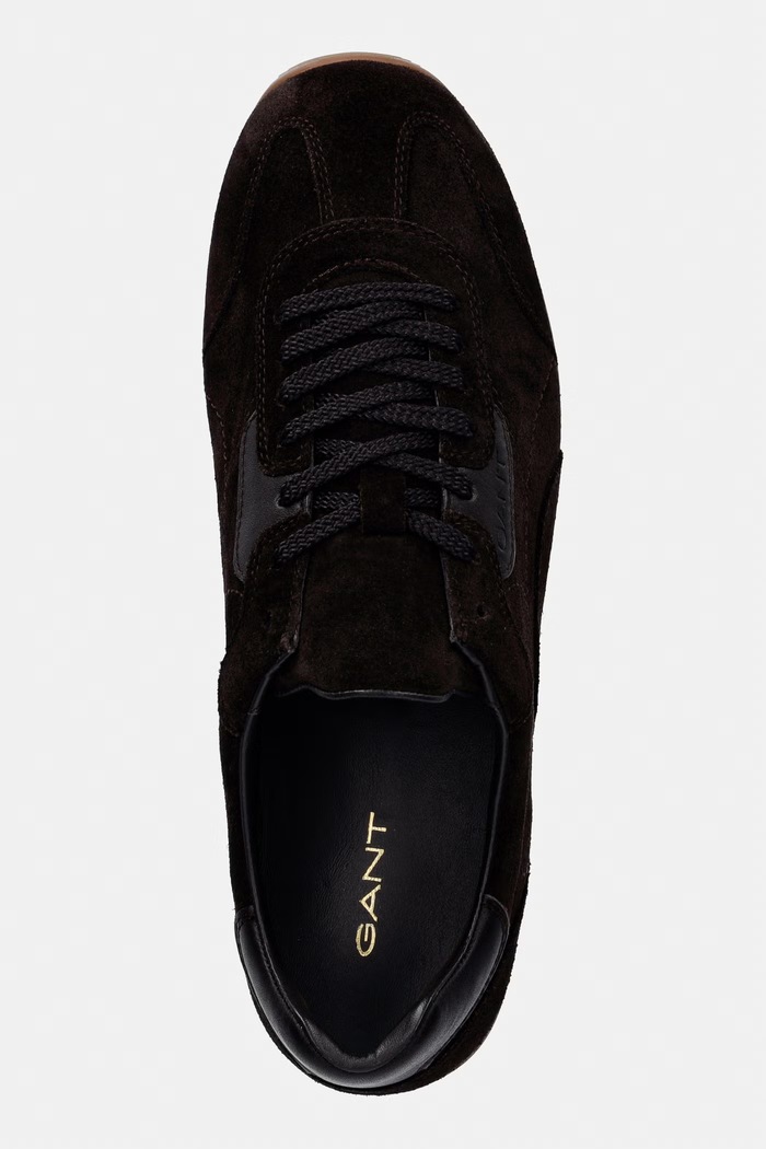 Gant sneakersy zamszowe Spearclub brązowy 32633279.G46