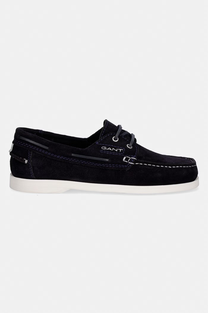 Gant mokasíny pánske semišové Yardport 32633304.G69 tmavomodrá SS26