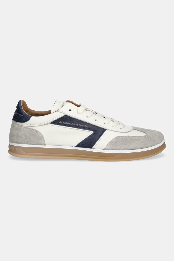 Alexander Smith sneakers din piele Thames ASBDTMM3351WBL alb SS26
