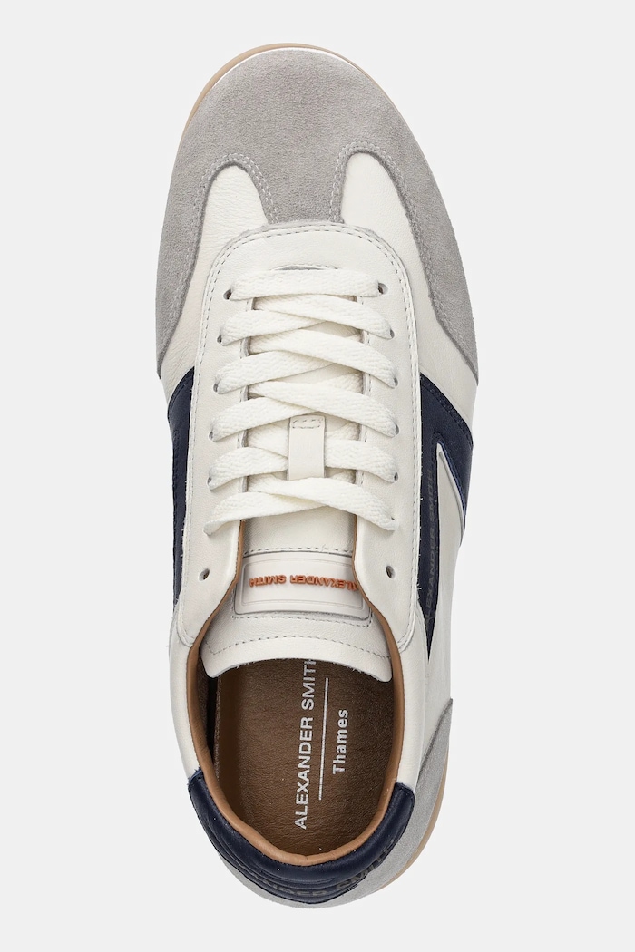 Alexander Smith sneakers din piele Thames alb ASBDTMM3351WBL