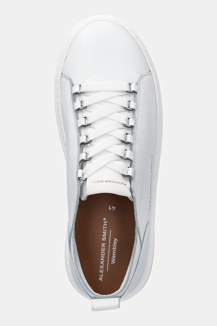 Кожаные кроссовки Alexander Smith Wembley Deconstructed белый ASBDWEM2365TWT