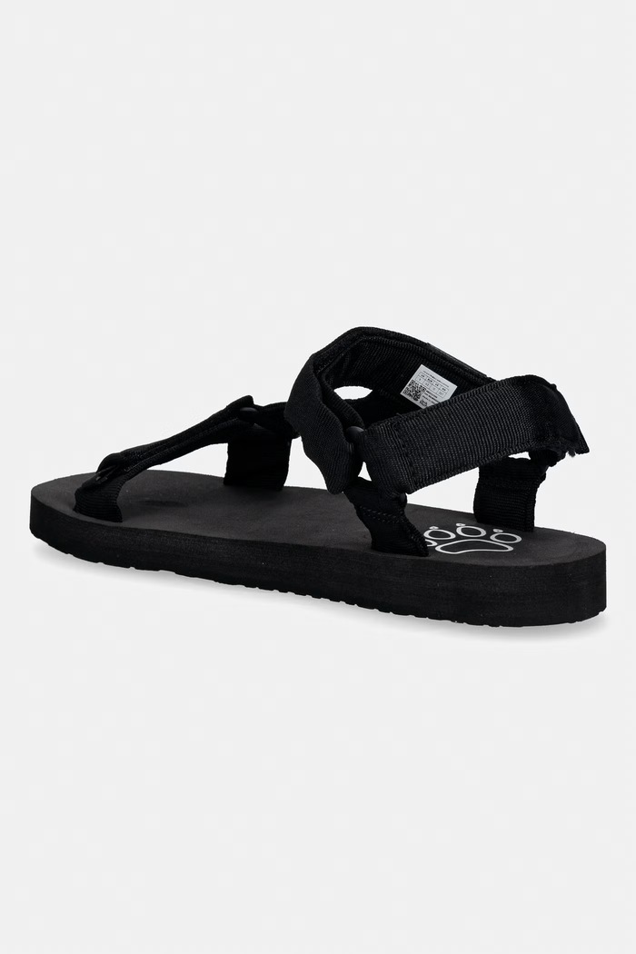 Încălțăminte Jack Wolfskin sandale pentru bărbați Taiga A65621 negru