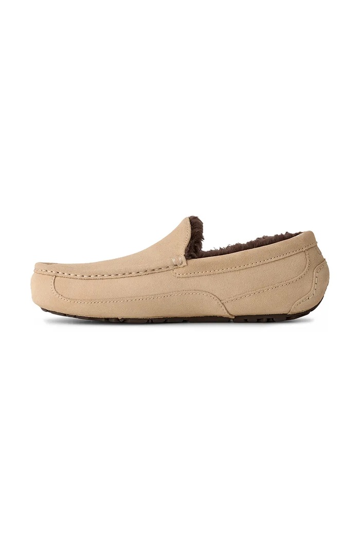 Semišové mokasíny UGG M Ascot béžová 1101110.MSDM