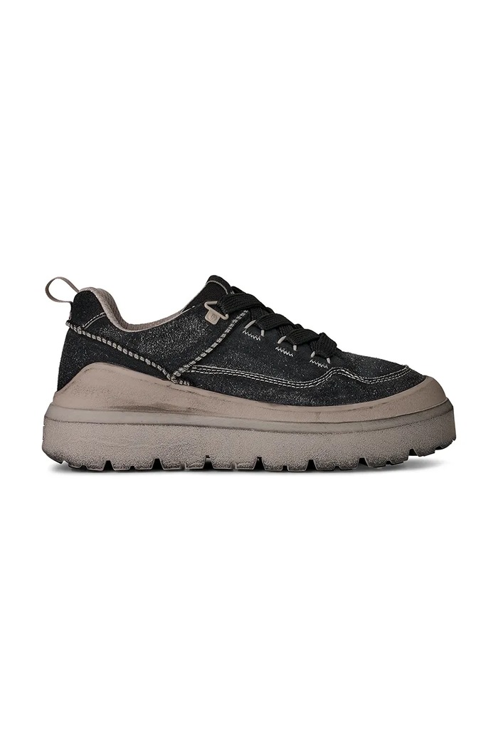 Semišové tenisky UGG M Heritage Utility Sneaker Knoll iný čierna 1174994.BCMP