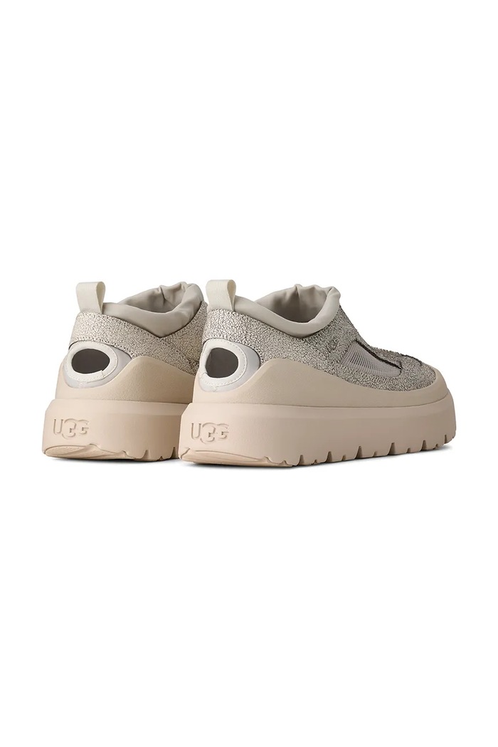 Încălțăminte UGG M Heritage Utility Axoid Crackle sneakers pentru bărbați, din piele 1177770.JSM bej