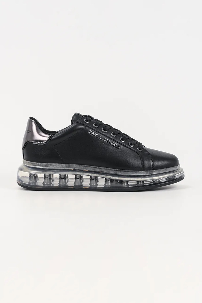 Kožené tenisky Karl Lagerfeld KAPRI KUSHION iný čierna KL52626A.007