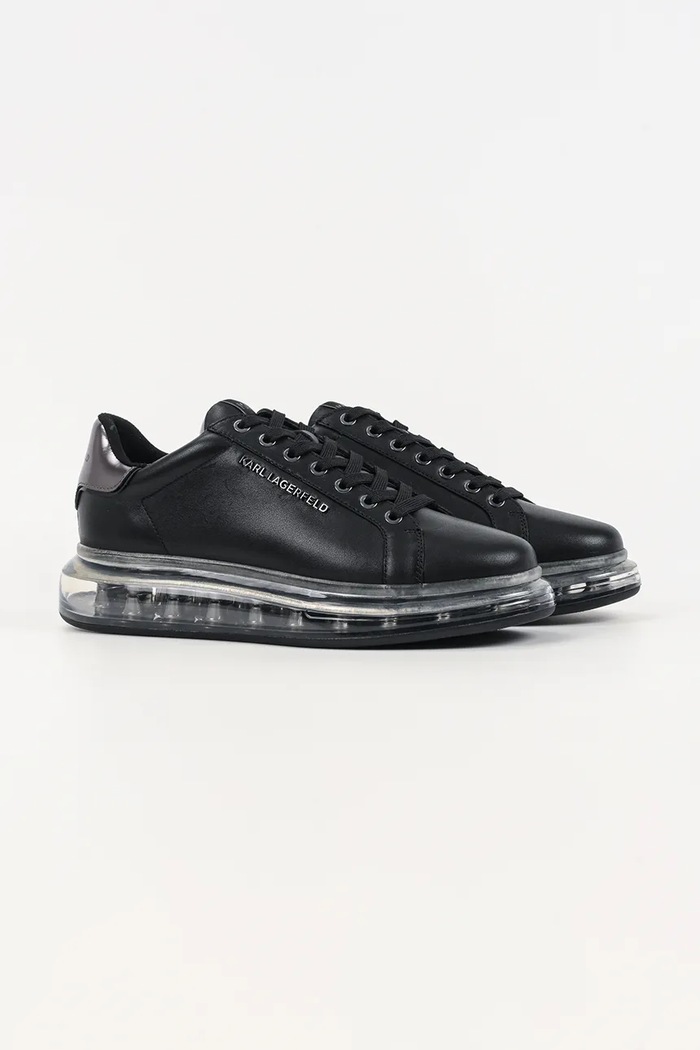 Kožené tenisky Karl Lagerfeld KAPRI KUSHION KL52626A.007 čierna SS26