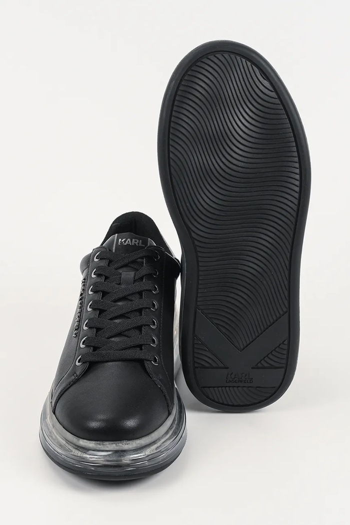 Kožené tenisky Karl Lagerfeld KAPRI KUSHION KL52626A.007 čierna