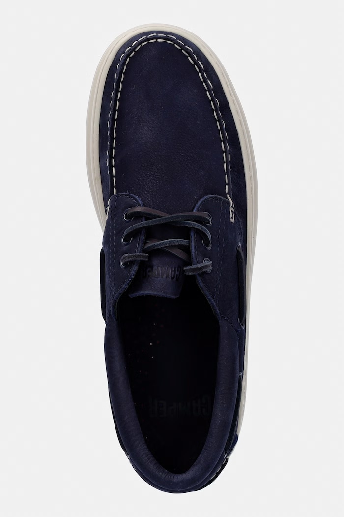 Camper mocasini din nubuc Runner Four bleumarin K101073.006
