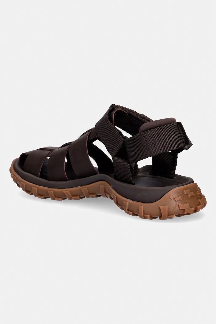 Obuwie Camper sandały skórzane Drift Trail Sandal K101090.002 brązowy