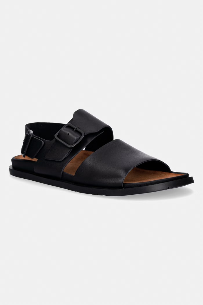 Camper sandały skórzane Lluc Sandal czarny K101092.001