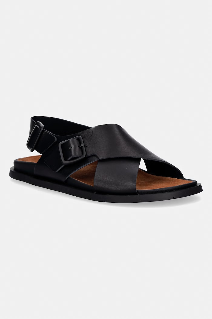 Camper sandały skórzane Lluc Sandal czarny K101093.004
