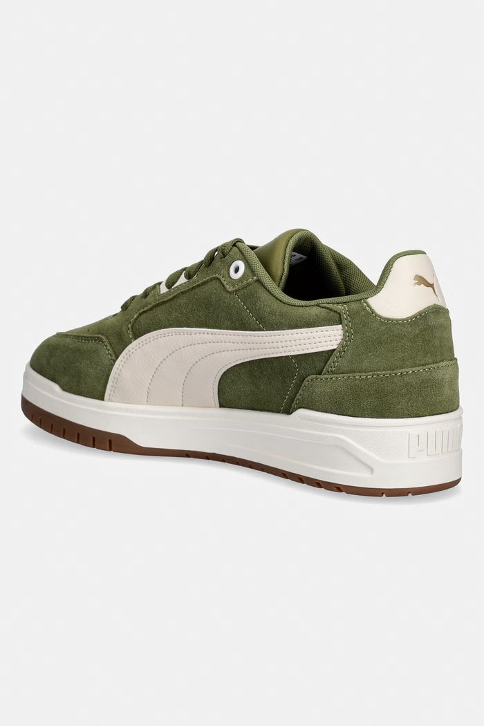 Obutev Superge iz semiša Puma Shuffle Downtown 402597 zelena