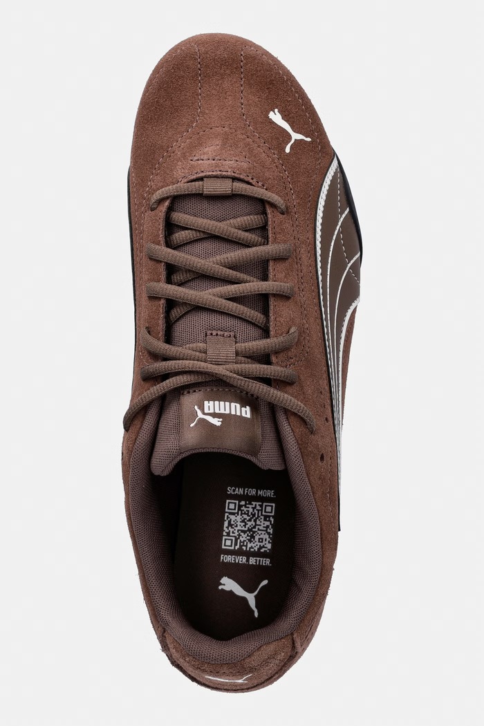 Superge iz semiša Puma CATCH rjava 402681