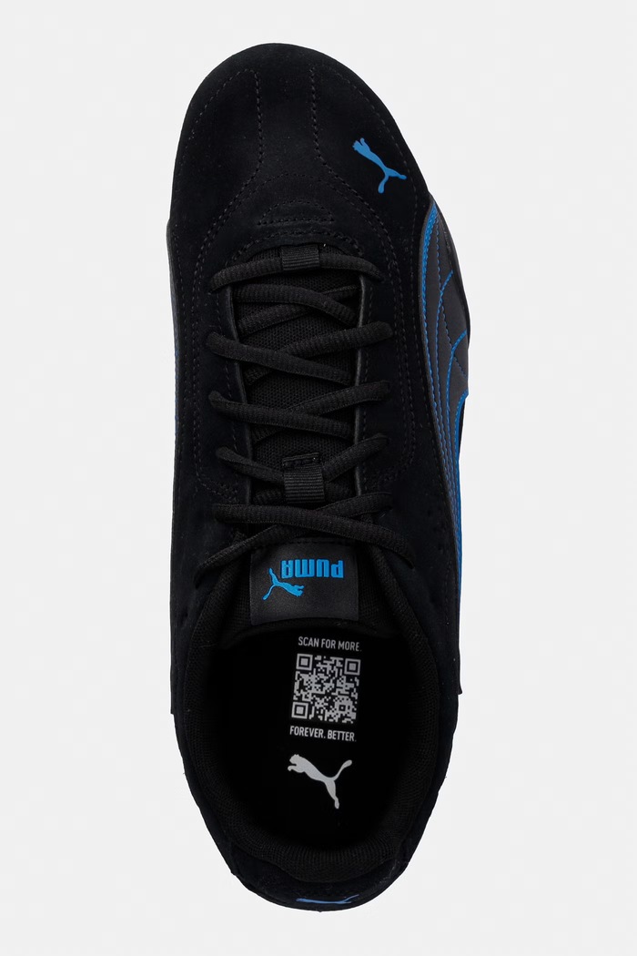 Superge iz semiša Puma CATCH črna 402681