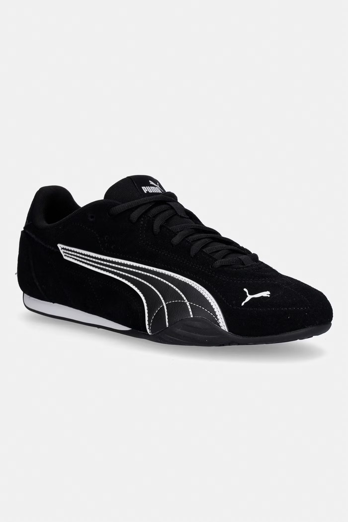Superge iz semiša Puma CATCH Semiš črna 402681
