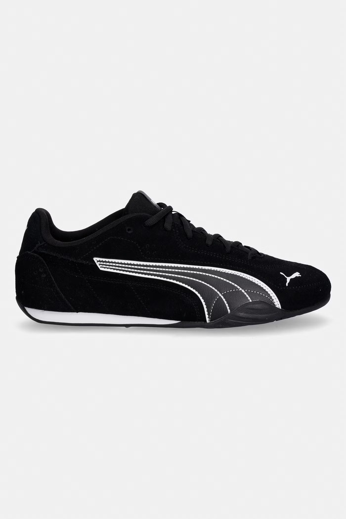 Superge iz semiša Puma CATCH 402681 črna SS26